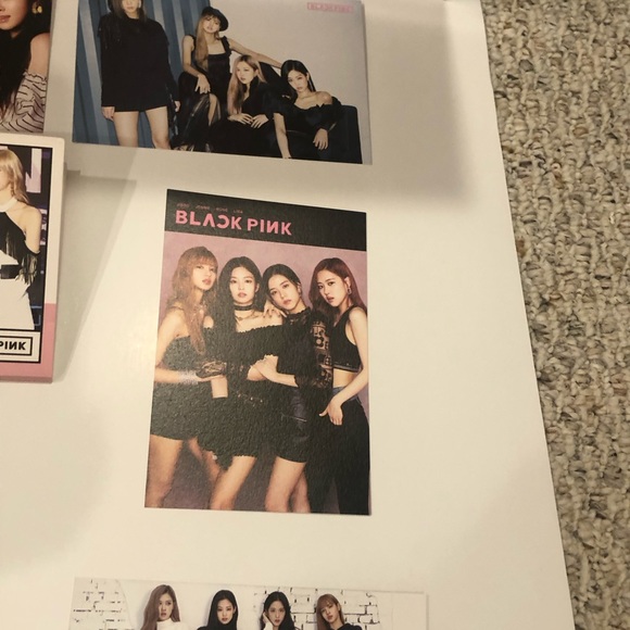 Blackpink Postcard and Sticker Lot - Picture 4 of 13
